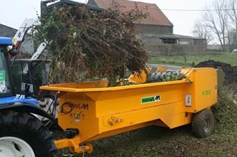 Broyeurs défibreurs de déchets verts agricoles