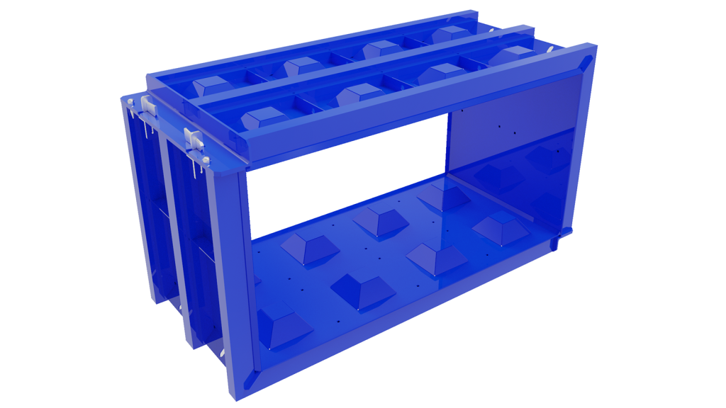 Moule 160x80x80